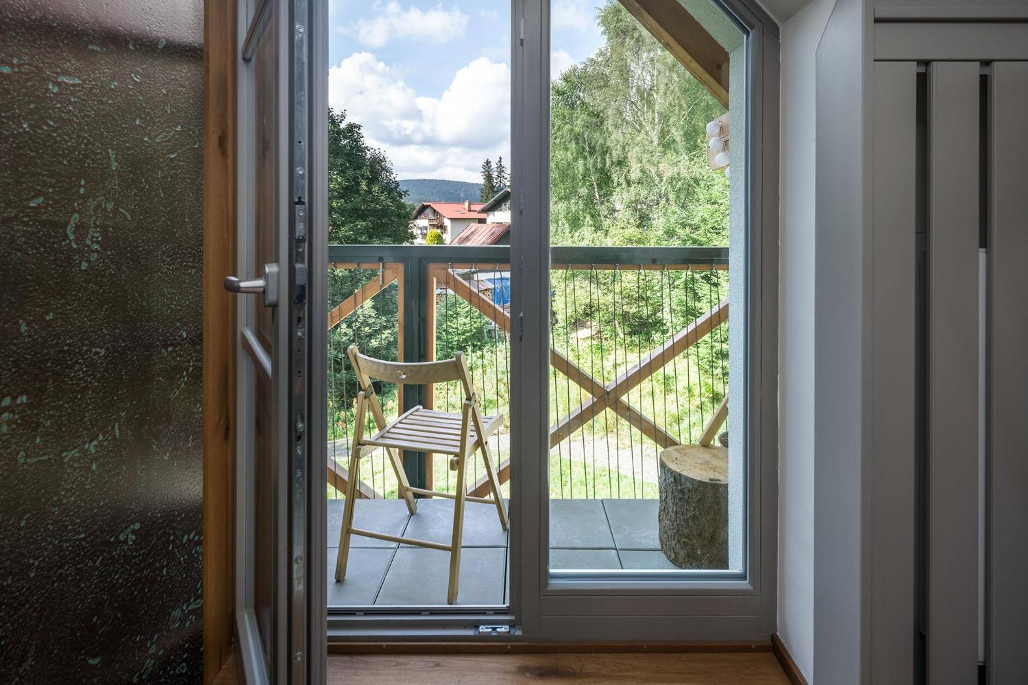 Peaceful, Cozy Designer Mountain Studio Harrachov Bagian luar foto